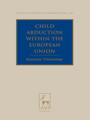 cover image of Child Abduction Within the European Union